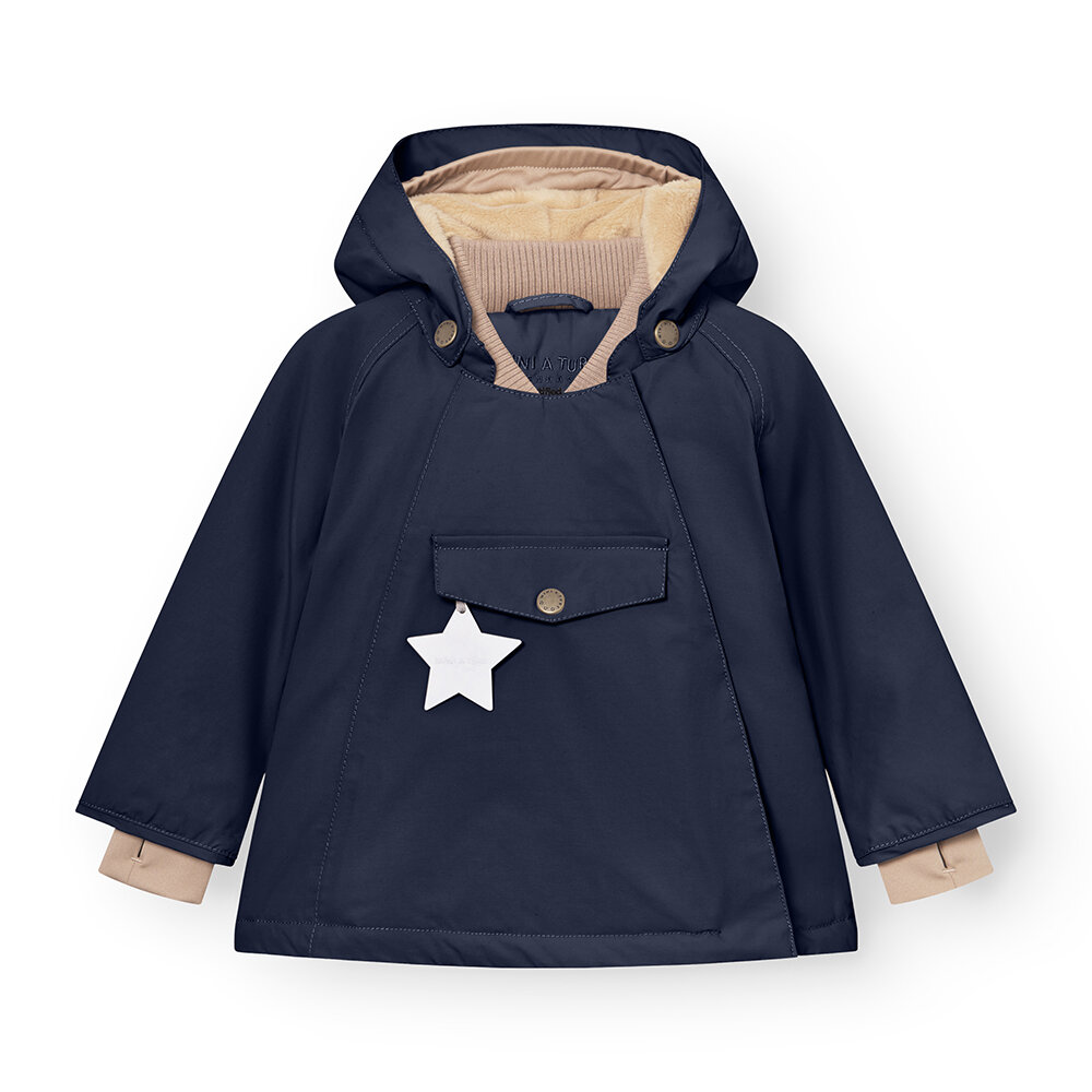 Wang Fleeceforet Vinterjakke   Outer Space   86 fra Mini A Ture