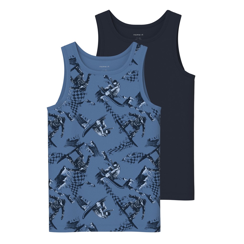 2 Pak Tanktop Snowboard Riviera fra Name It