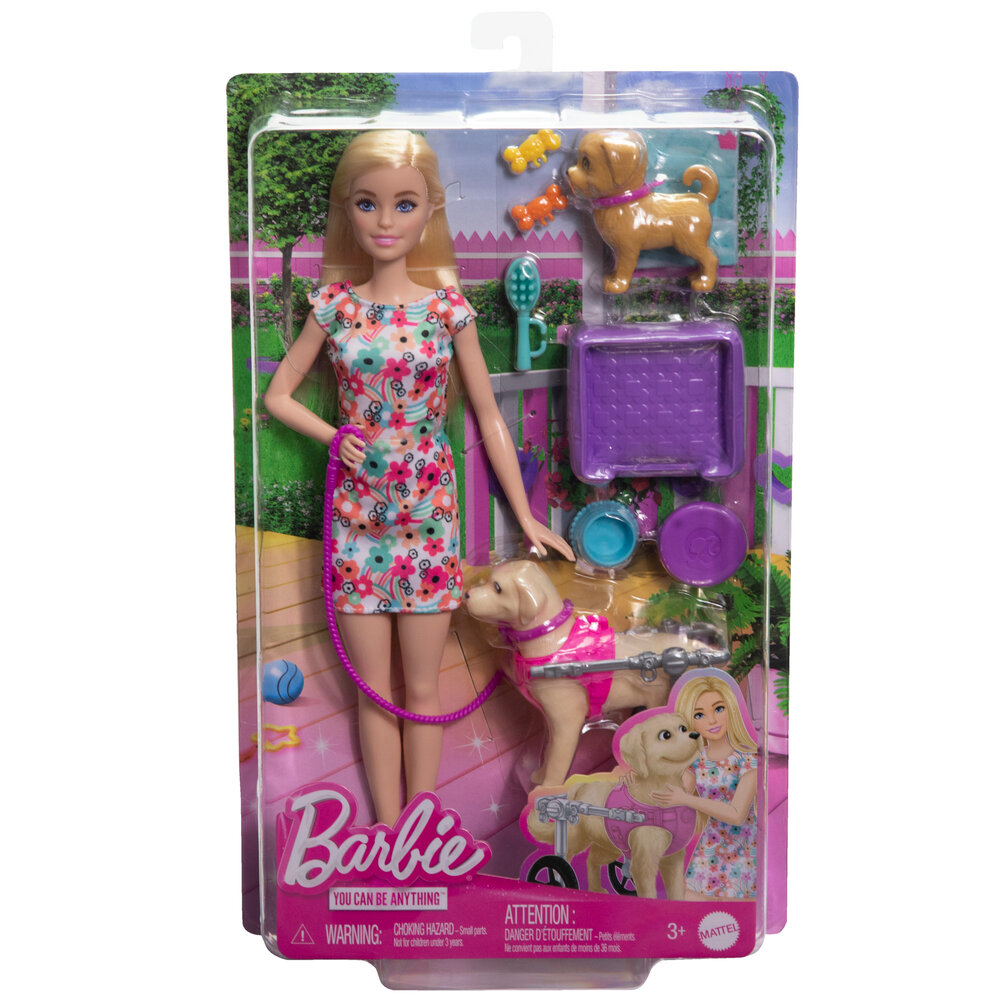 Walk And Wheel Pet Playset fra Barbie