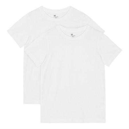 2 Pak T Shirts Perfekt Hvid fra Birkholm