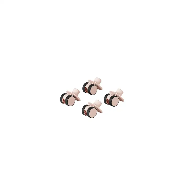 4 X Swirly Wheels Soft Rose fra Modu