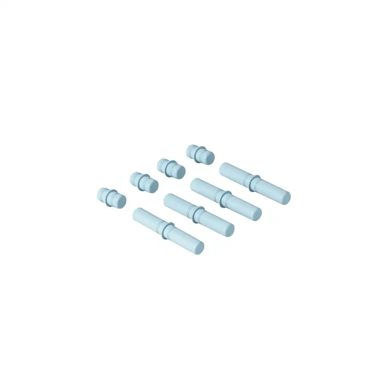 8 X Connector Pegs Sky Blue fra Modu