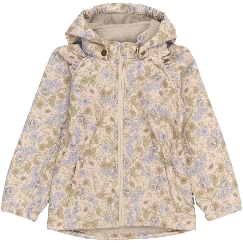 Blød Softshell Jakke i Genanvendt Materiale fra Mikk-line