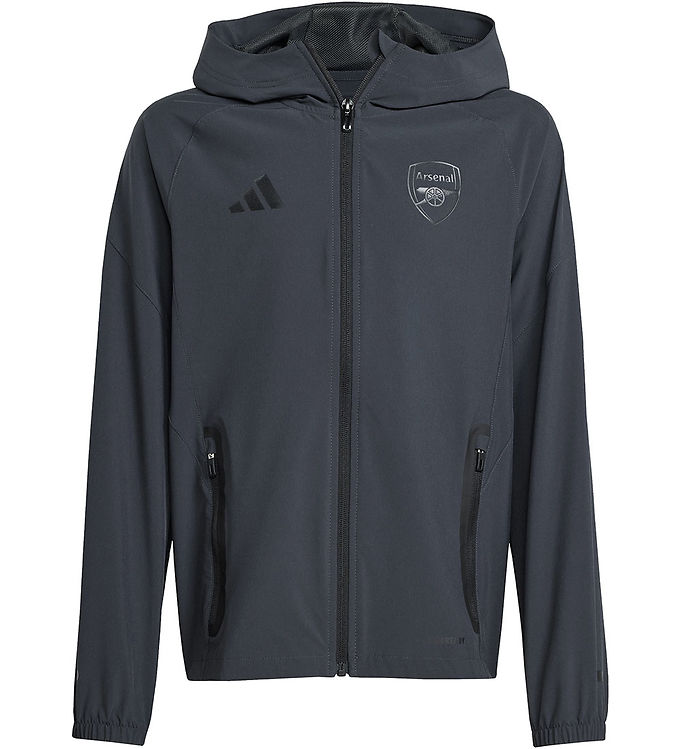 Adidas Performance Arsenal Tiro 25 Cardigan i Carbon