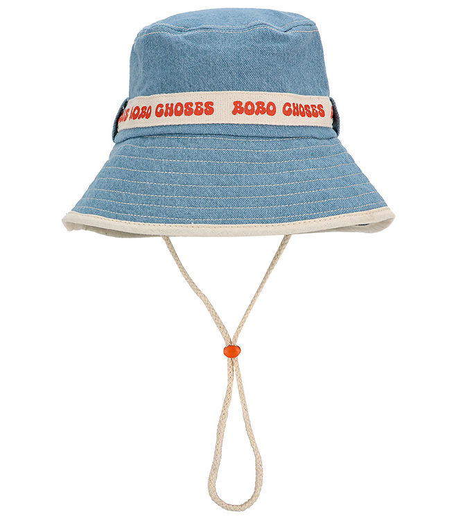 Bobo Choses Bøllehat i Lys Blå Denim - Fantastisk Tilbud!