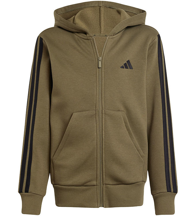 Adidas Performance Cardigan i Olivengrøn Strata