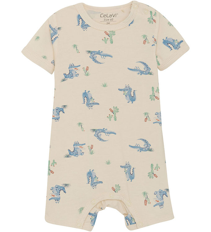 Celavi Sommerdragt i Dusty Blue - Perfekt til Sommeren