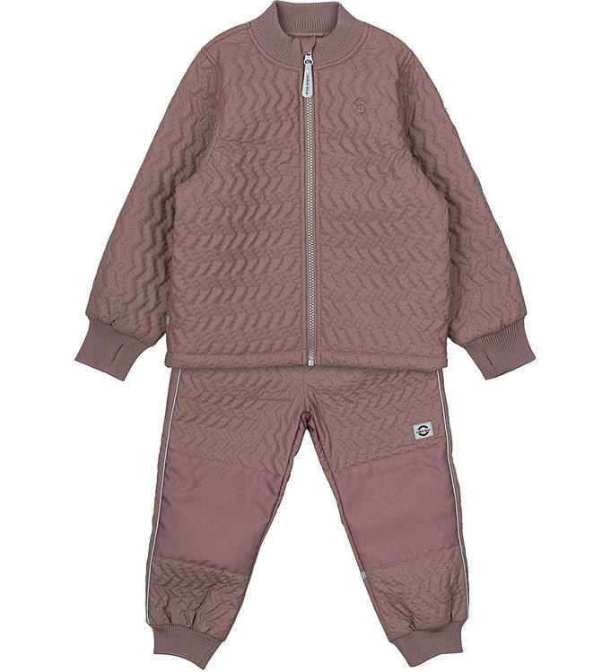 Mikk Line Termotøj Duvet Coated i Twilight Mauve