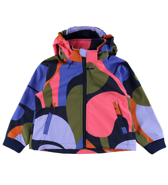 Blød Softshelljakke med Fleece fra Danefæ - Dk Navy Tr