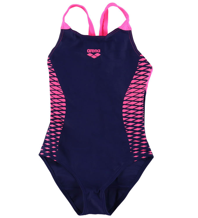 Arena Badedragt Openings Swimsuit Navy Shockin til børn