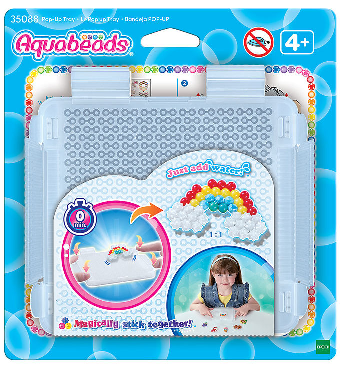 Aquabeads Pop Up Perleplade – Kreativ sjov til børn!