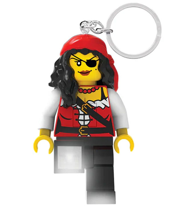 Lego® Nøglering med Lommelygte - Piratprinsesse