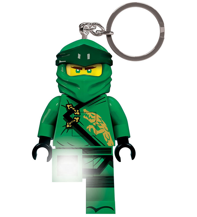 Lego® Ninjago Nøglering med Lommelygte - Lloyd