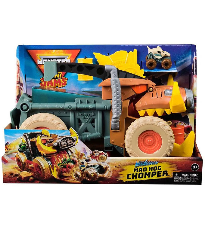 1:87 Mini Mad Hog Fejemaskine fra Monster Jam