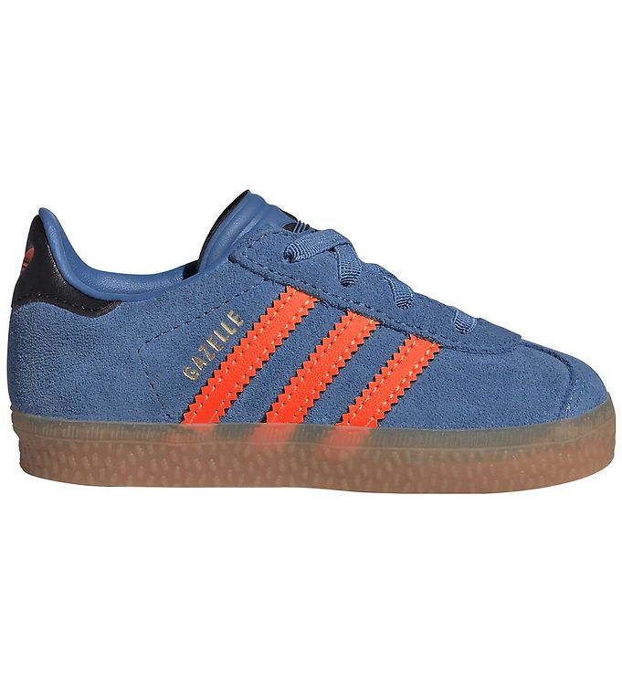 Adidas Gazelle Cf El I Focblu Sorang Cblack på tilbud