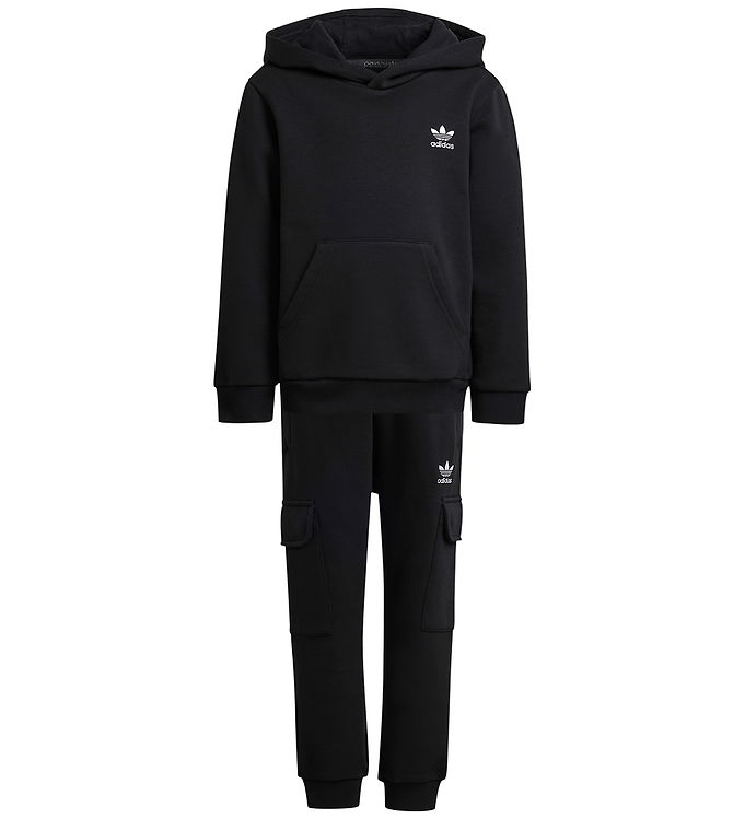 Adidas Originals Hoodie Fz Cargo Black - Særlig Tilbud!