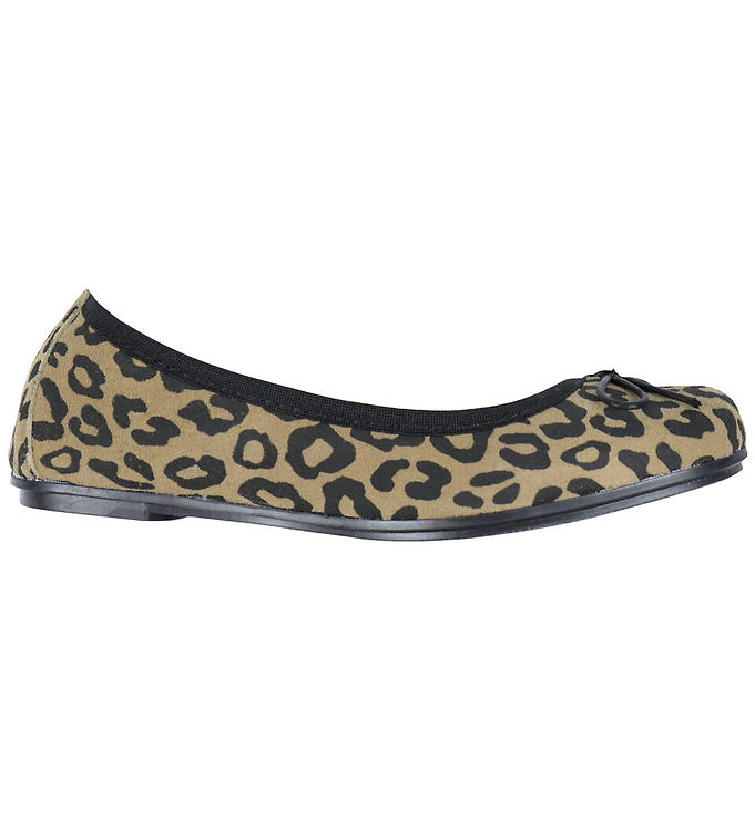 Ballerina Sko Agnessy i Lys Brun Leopard - Sofie Schnoor