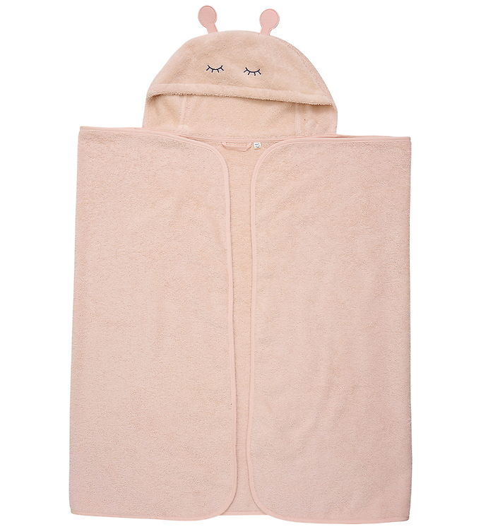 Håndklæde 70x120 Cm i Rose Dust fra Pippi Baby