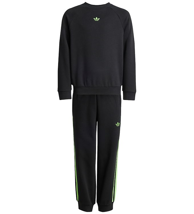 Adidas Originals Sweatsæt Crew i Sort - Fantastisk Tilbud!