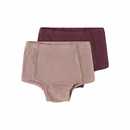 2 Pak Modal Tights i Olivengrøn fra Name It - Fantastisk Kvalitet!