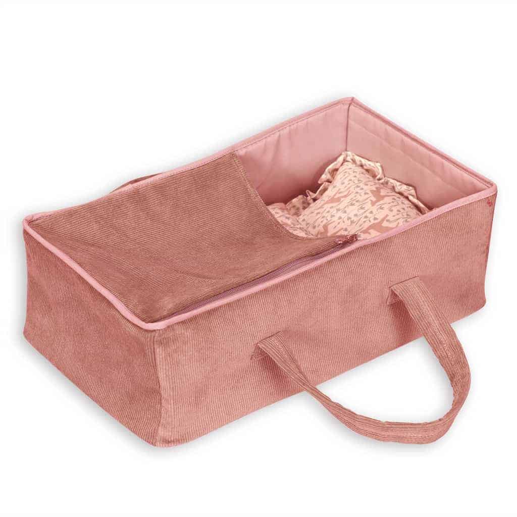 Dukkelift 40 Cm Fløjl   Rosa fra Mamamemo Dolls