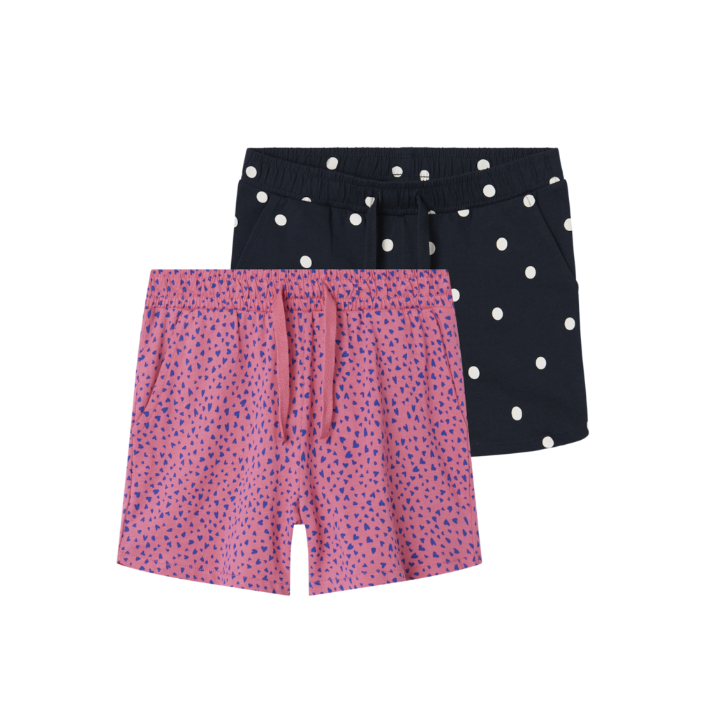 2-Pak Shorts Vigga Camellia Rose fra Name It - Tilbud!