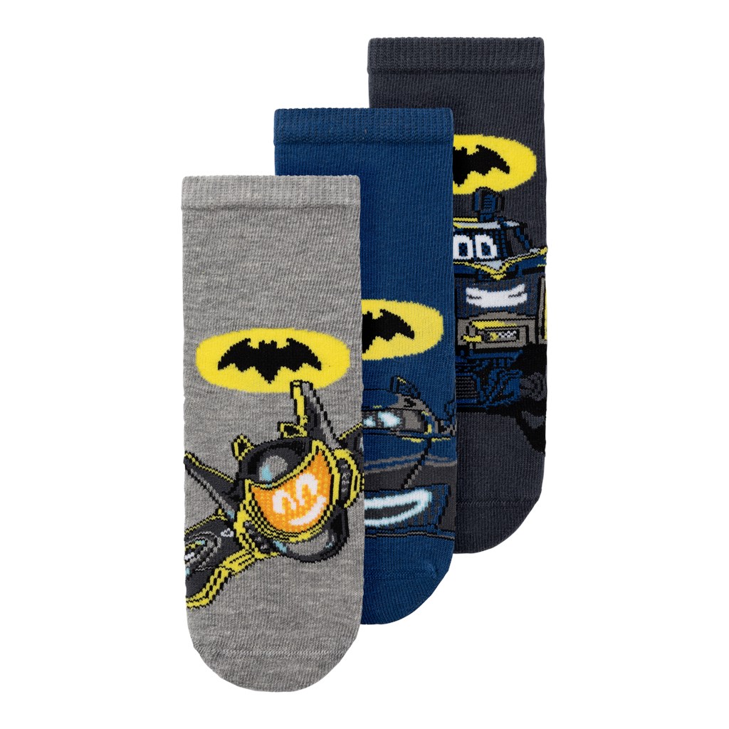 3-Pak Batman Strømper fra Name It - Seje Designs!