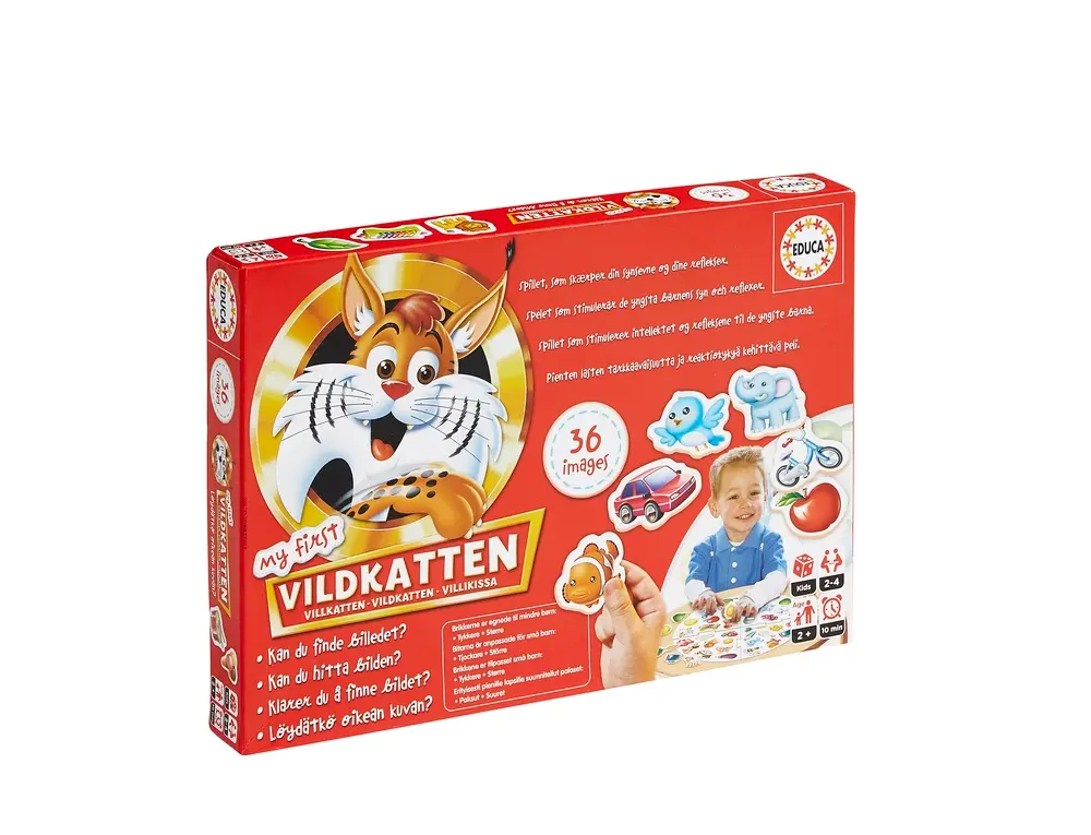 My First Vildkatten - Sjovt Iagttagelsesspil til Børn