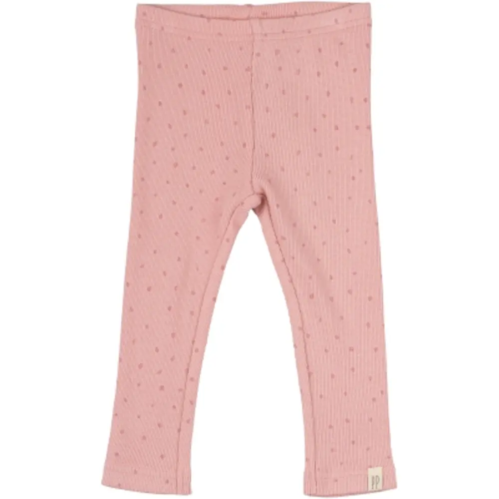 Asymmetrisk Prikkede Leggings fra Petit Piao - Komfortabelt valg
