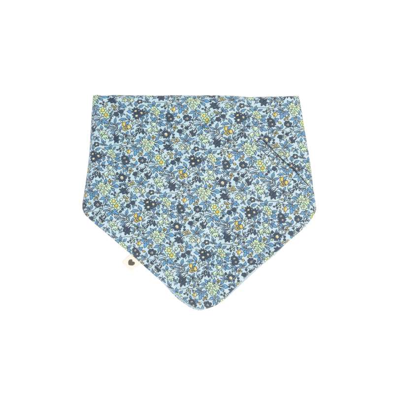 Accessories   Bandana Savlesmæk   Liberty   Chamomille Lawn Baby Blue fra Bibs