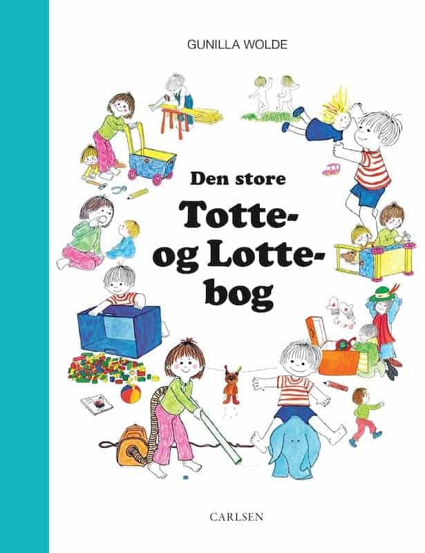 Den Store Totte  Og Lotte Bog fra Carlsen