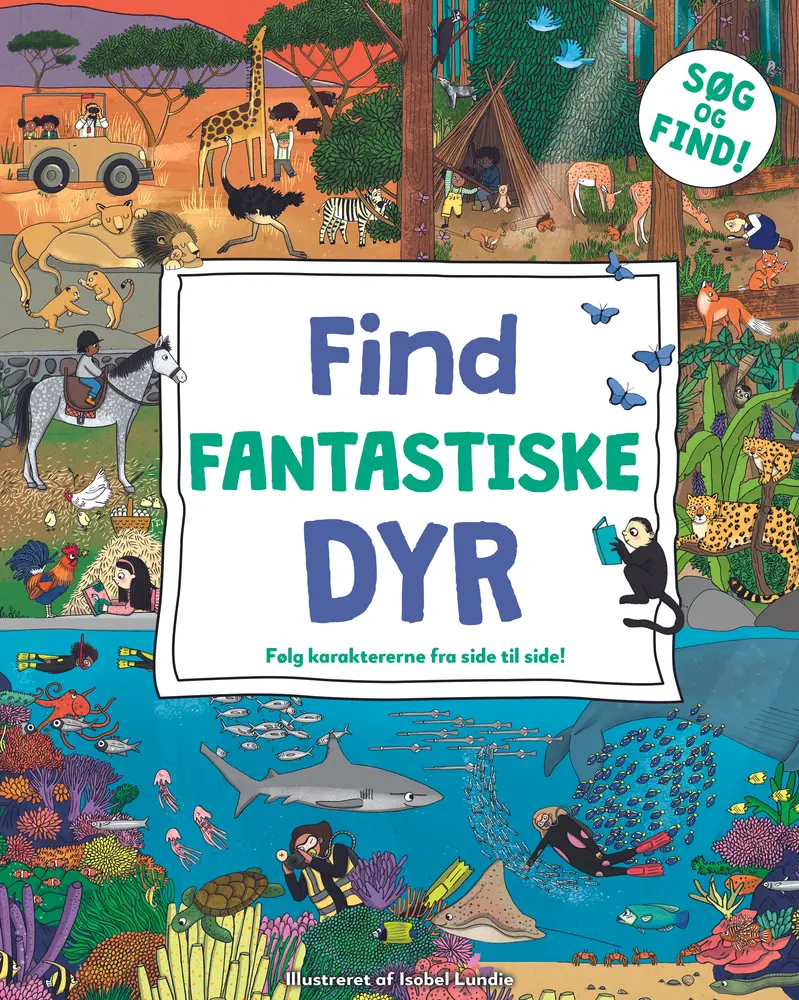 Find Fantastiske Dyr - Eventyrlig Søge- og Findebog
