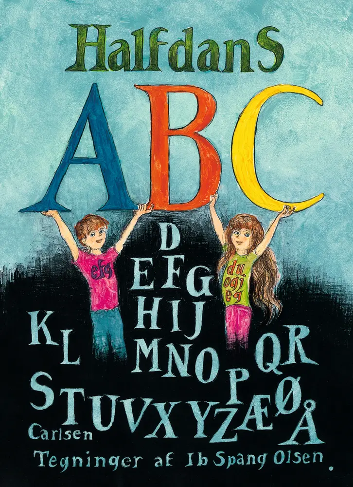 Halfdans ABC - En klassisk børnebog til læring og sjov