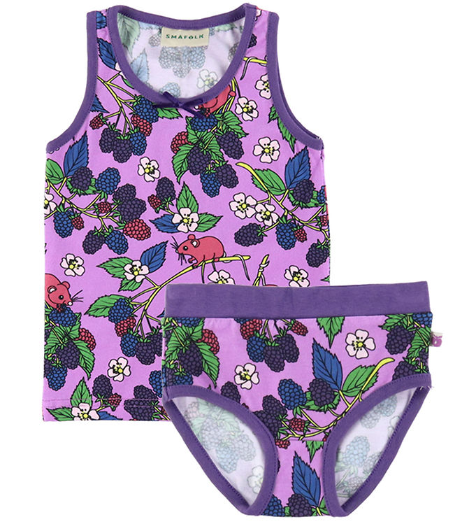 Undertøj   Dusty Lavender M. Bær fra Småfolk