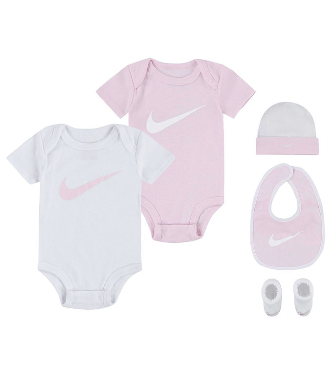 Gaveæske med Body, Hue og Savlesmæk fra Nike - Rosa