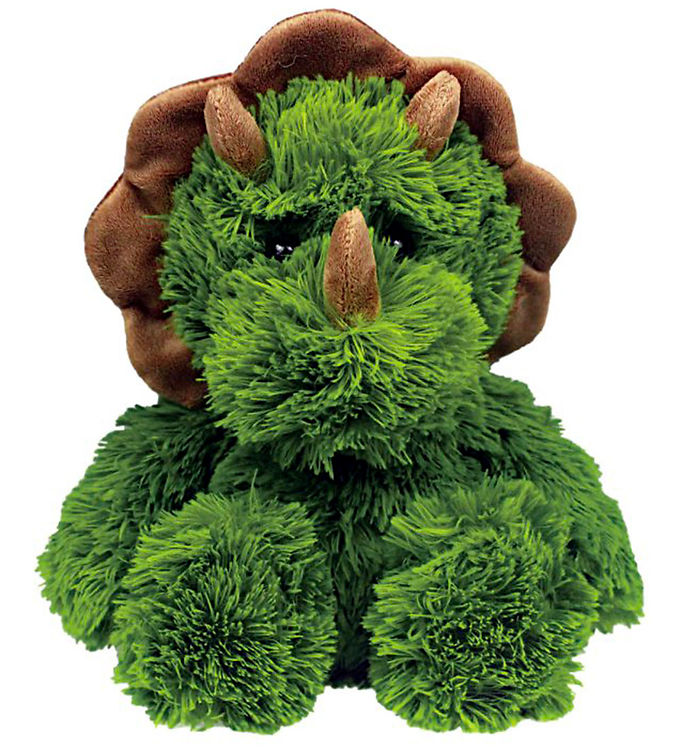 Mikroovn-venlig Triceratop Bamse fra Cozy Time 33 cm