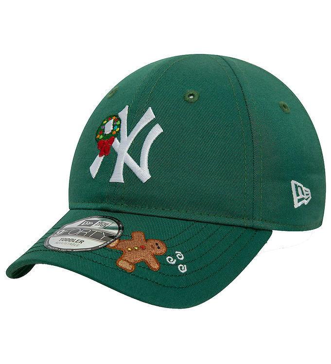 Grøn New Era Kasket 9forty New York Yankees på tilbud!