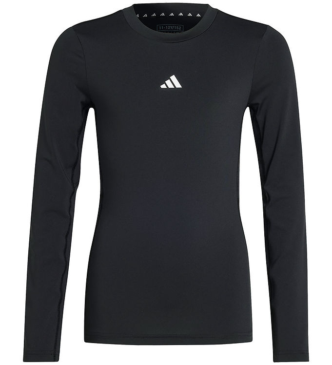 Adidas Performance Bluse i Sort/Hvid - Fantastisk Tilbud!