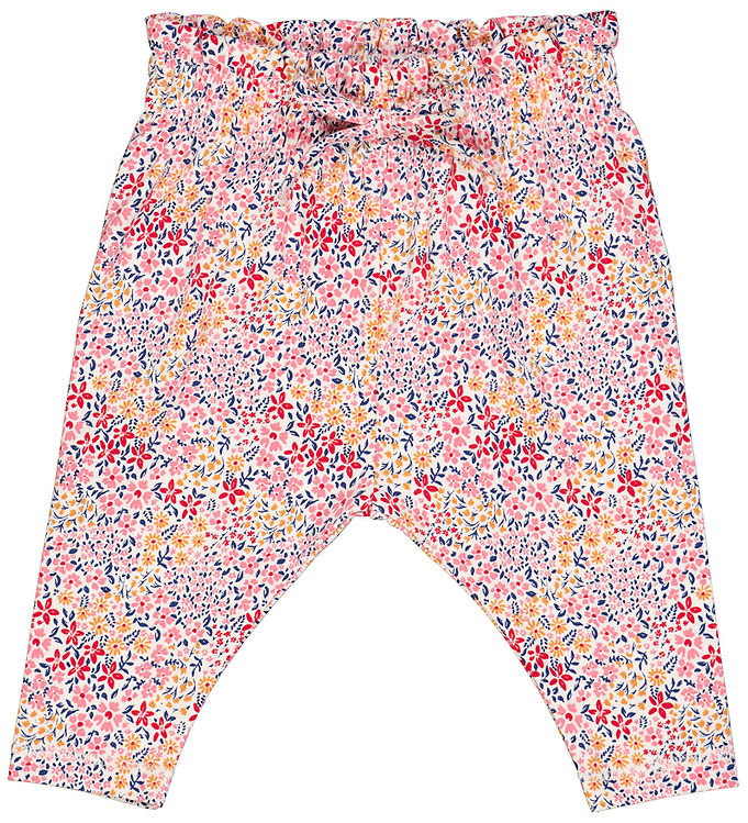 Bukser   Bloom Waist   Almond Papaya Navy fra Freds World