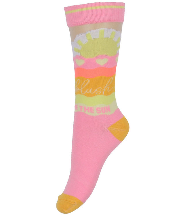 Strømper   Pink Gul M. Sol fra Billieblush