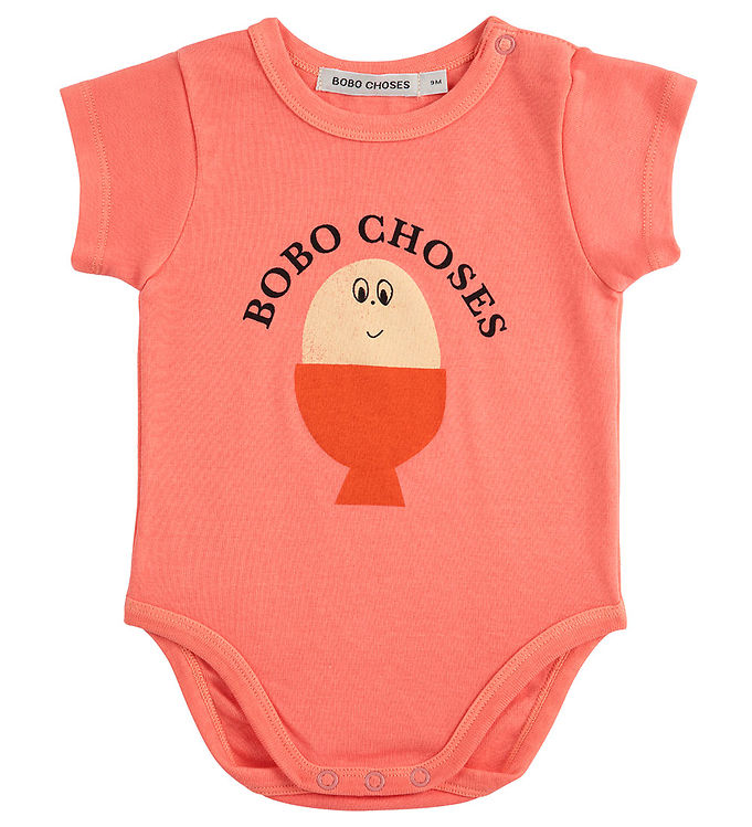 Bobo Choses Body Kæ - Morgenæg i Koralfarvet Pink