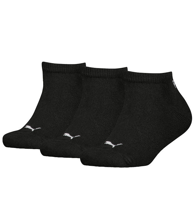 Puma Strømper til Børn - 3 Pak Sneaker Sort