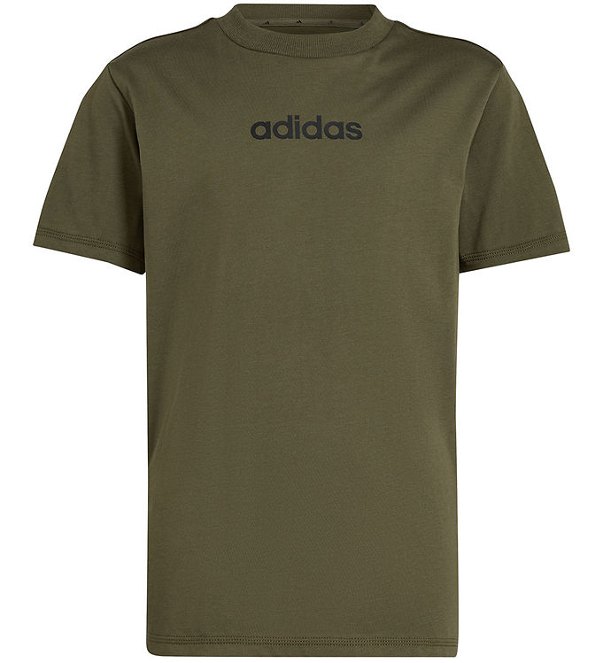 Adidas Performance J Lin Tee 160 - Sort T-shirt til børn