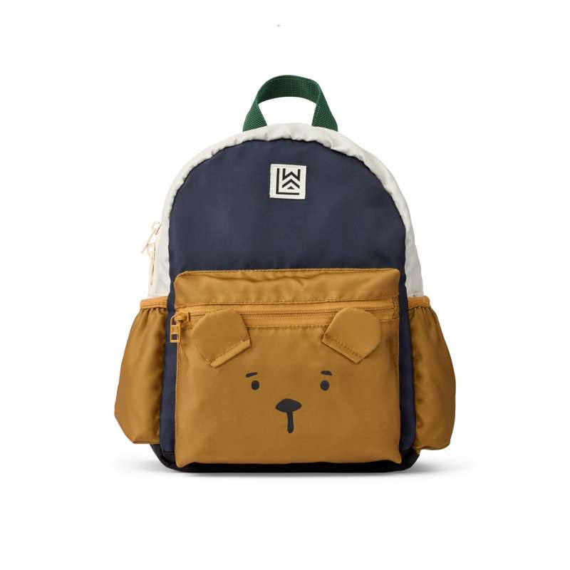Andreas Rygsæk   Bjørn   Classic Navy Multi Mix fra Liewood