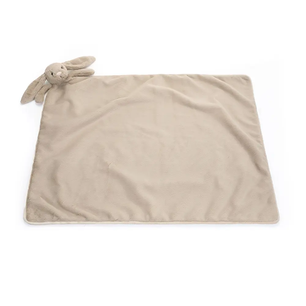 Bashful Kanin Beige Tæppe - Blødt Nusseklud til Børn