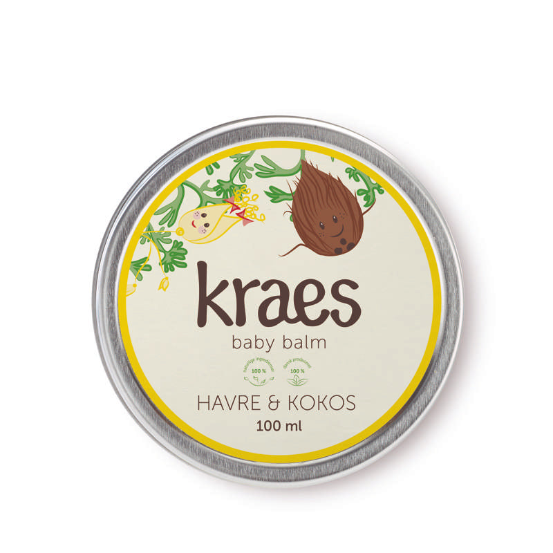 KRAES Baby Balm 100ml - Naturlig pleje til sart hud