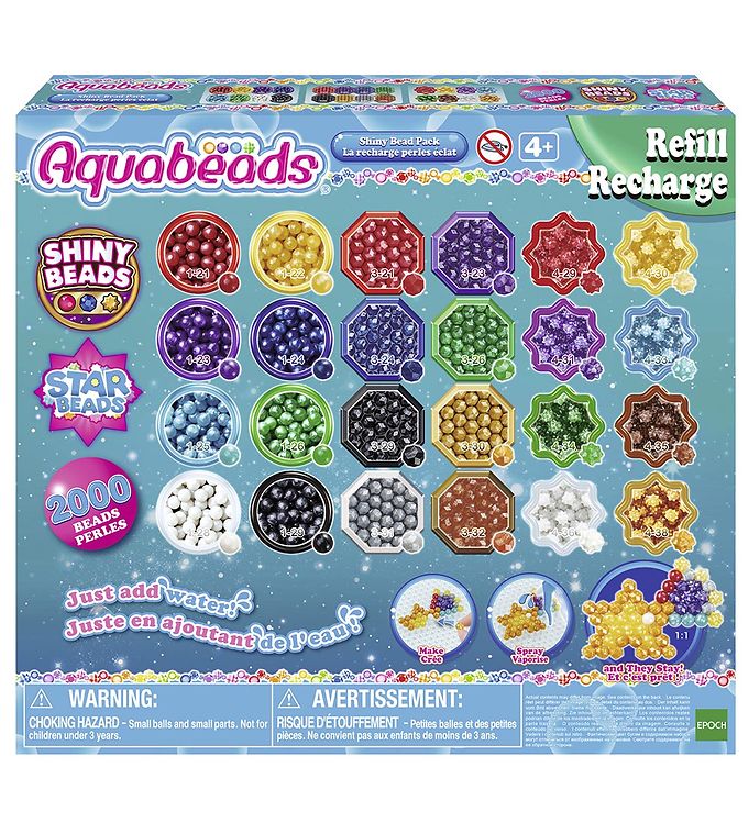 Glitrende Perlesæt med 2000+ Stk. fra Aquabeads