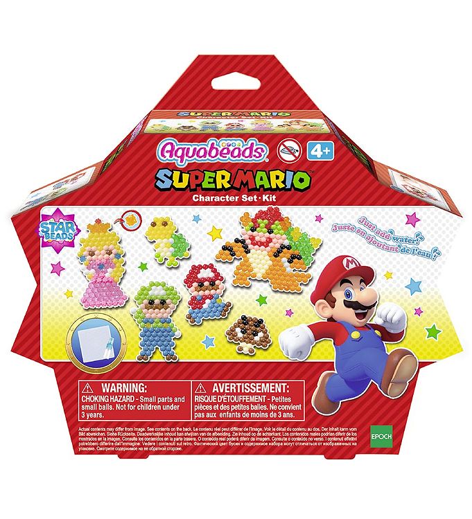Perlesæt   600+ Stk.   Super Mario Character Set fra Aquabeads