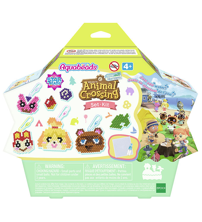 Perlesæt   800+ Stk.   Animal Crossing Set fra Aquabeads