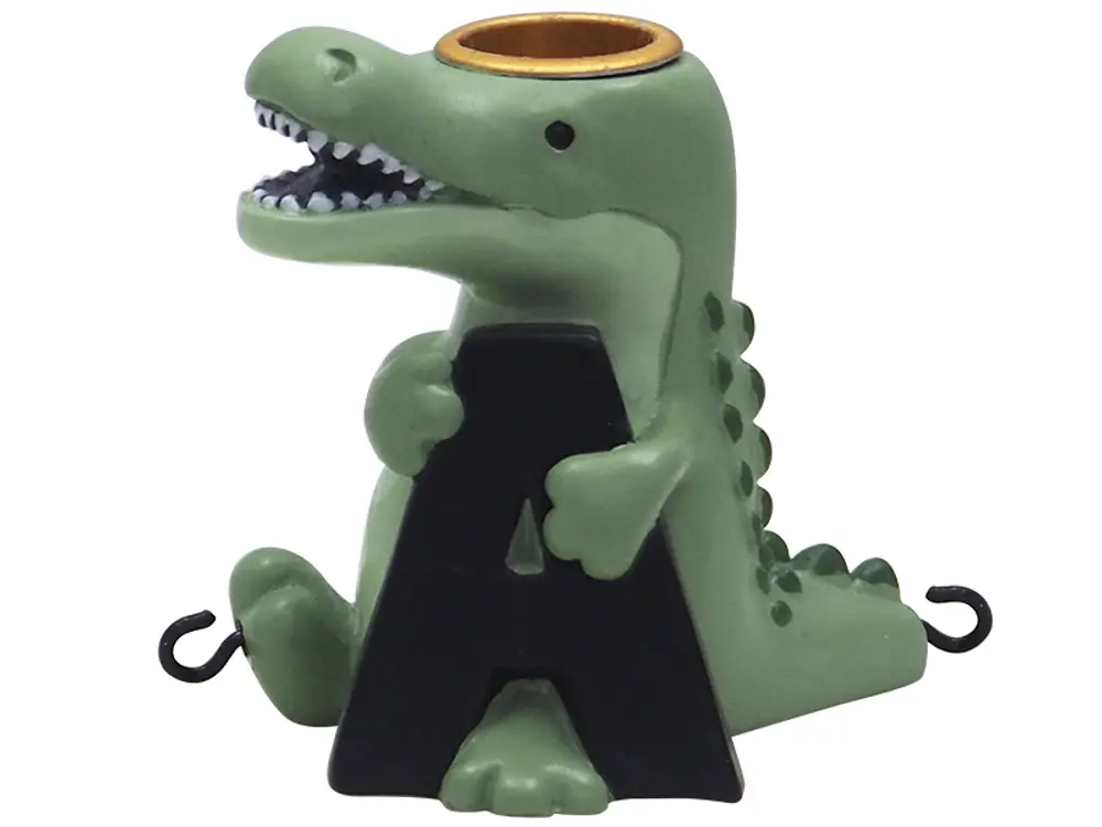 A Bogstav A med Alligator til Navnetog fra Kids By Friis